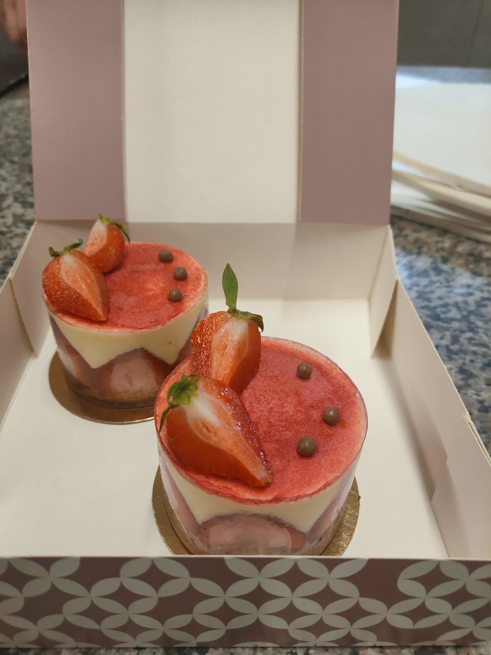 Entremets café