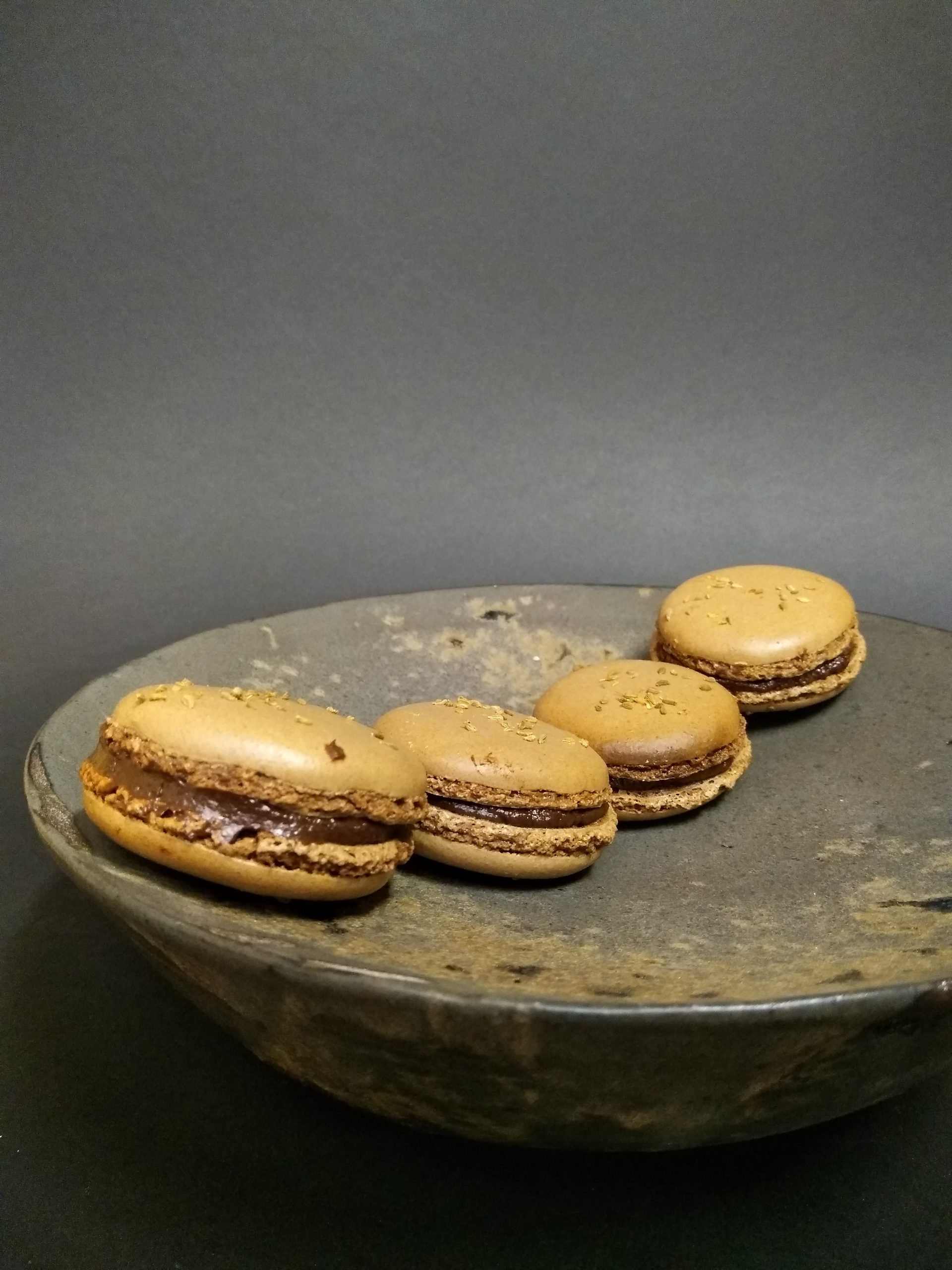 Macarons aux chocolats 6pièces